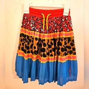 Marc Jacobs Multicolor Pleated Skirt